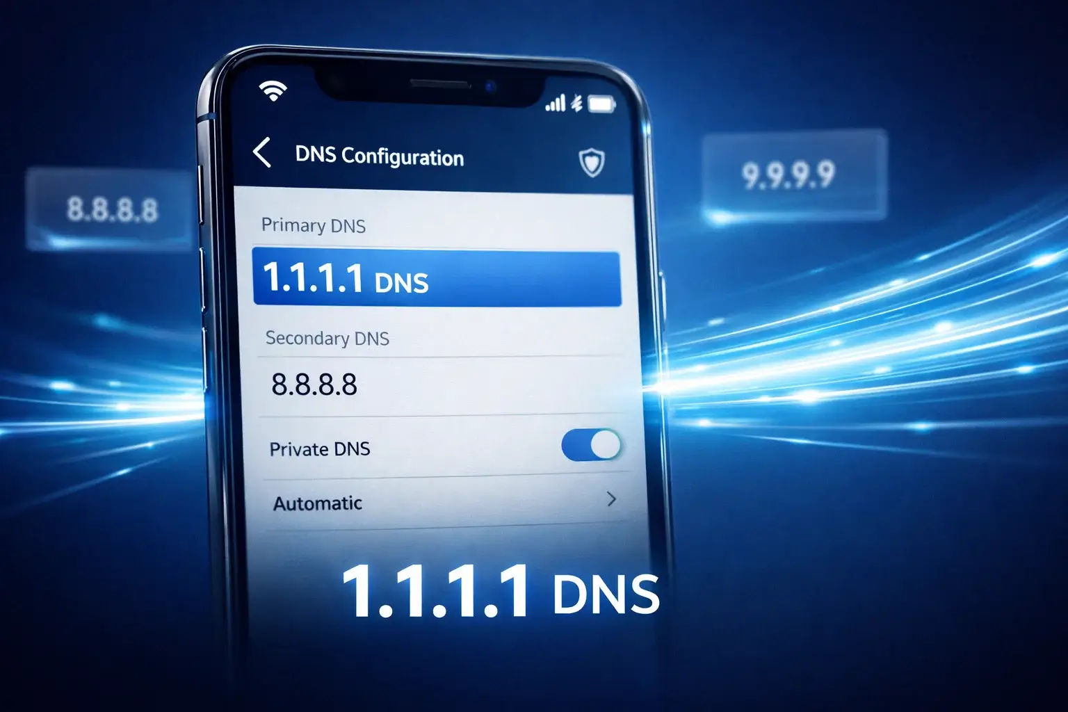 Смена DNS Cloudflare для обхода блокировки Mostbet