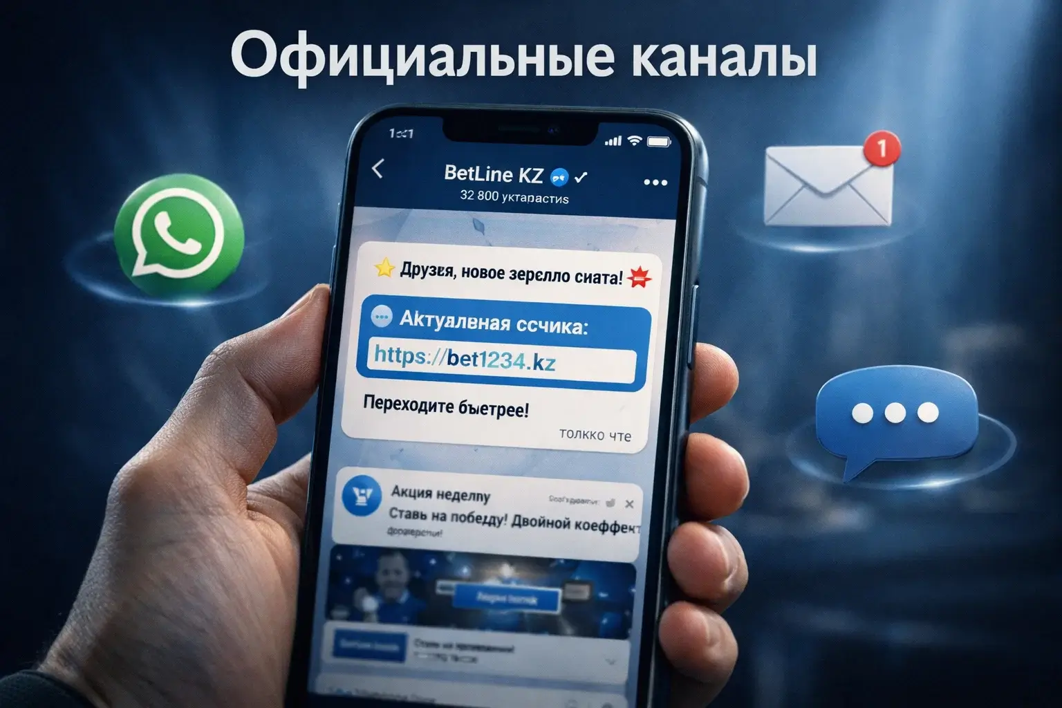 Официальный Telegram-канал Mostbet для зеркал в Казахстане